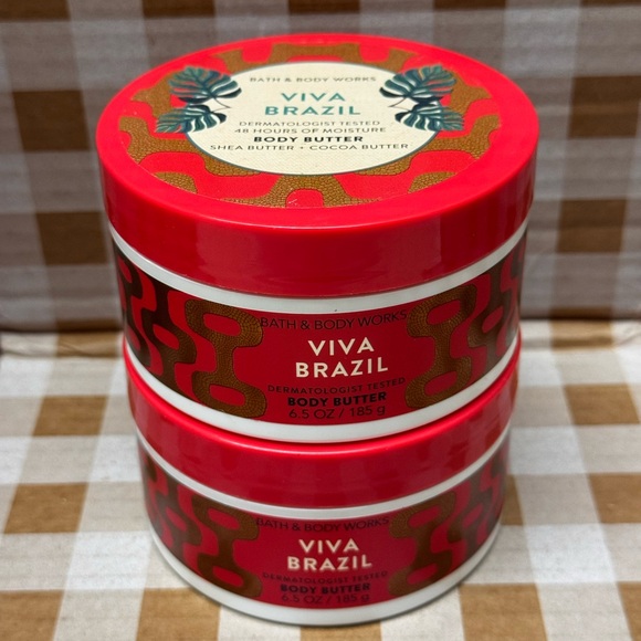 Bath & Body Works Other - NEW B&BW (2) Viva Brazil Body Butter 6.5 oz each, 48 hour moisture